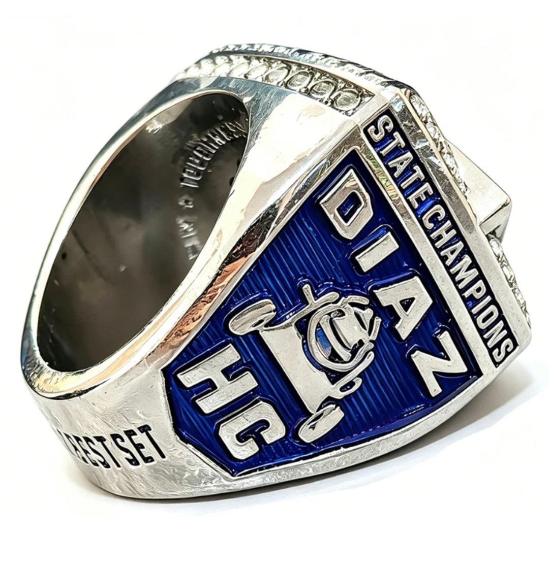 2025 Duke Sun Bowl Championship ring with box