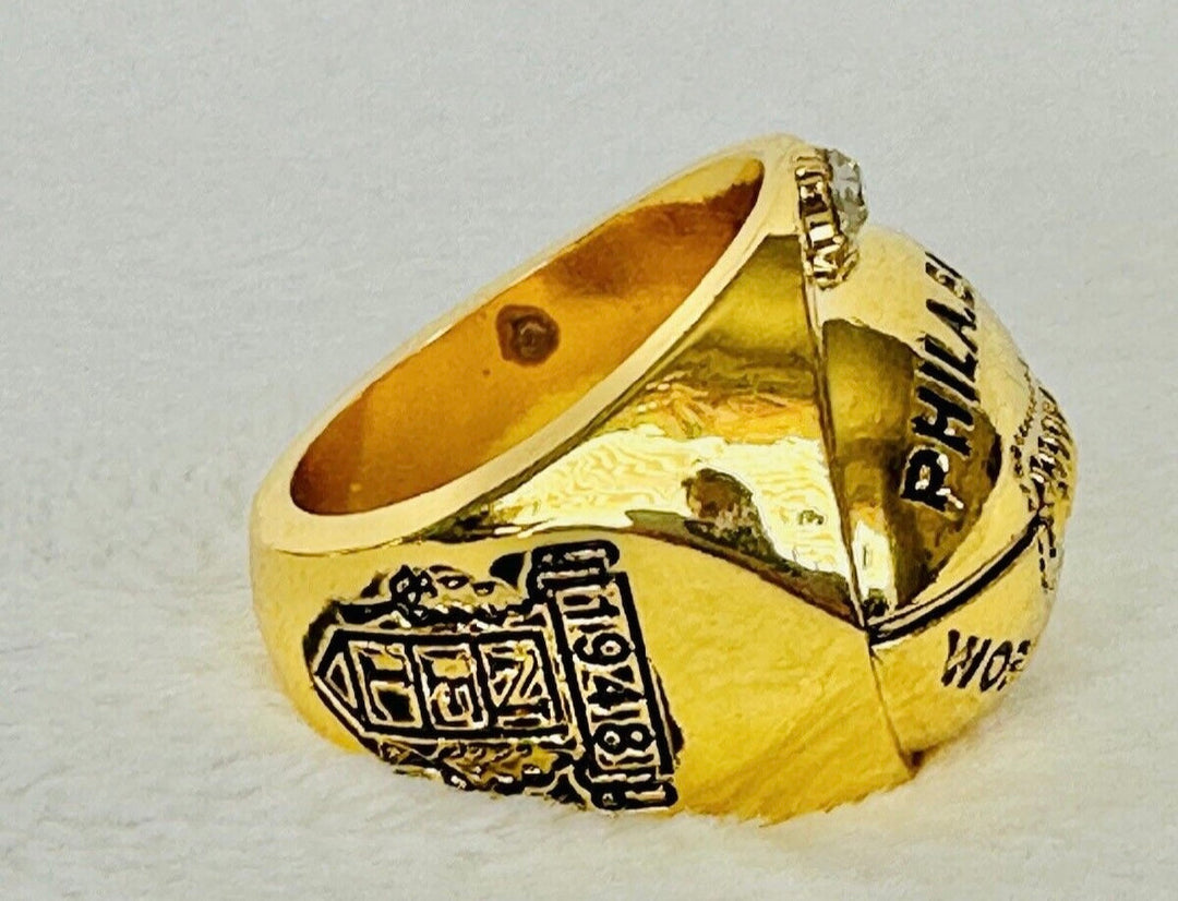 Philadelphia Eagles 1948 SB Championship Ring with box, USA Seller - EB Sports Championship Rings