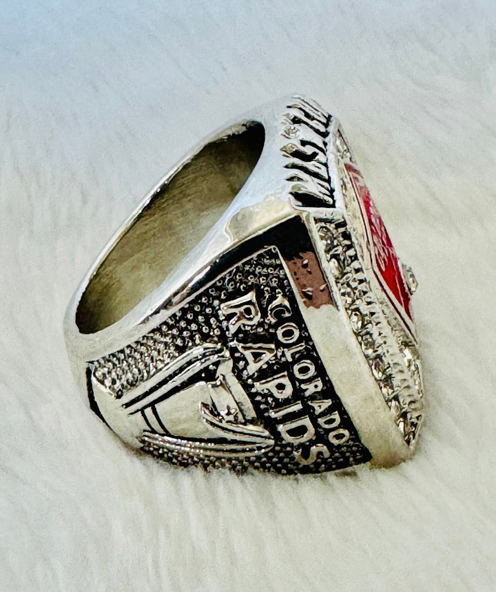 2010 MLS Cup Colorado Rapids Championship Ring with box, US Ship