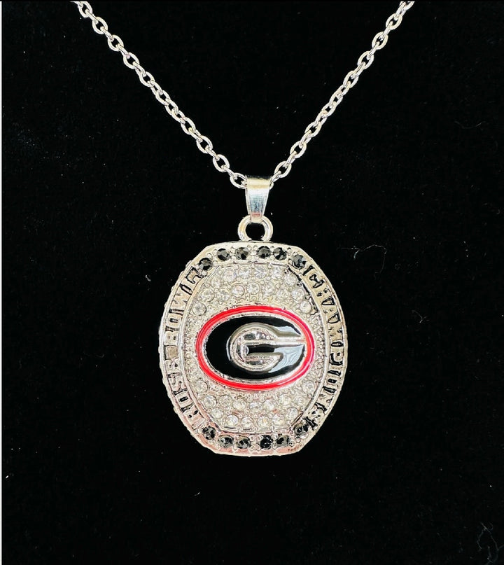 2018 Georgia Bulldogs Rose Bowl Championship Pendant