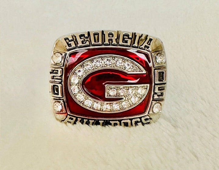 2005 Georgia Bulldogs Championship Ring with box, US SHIP