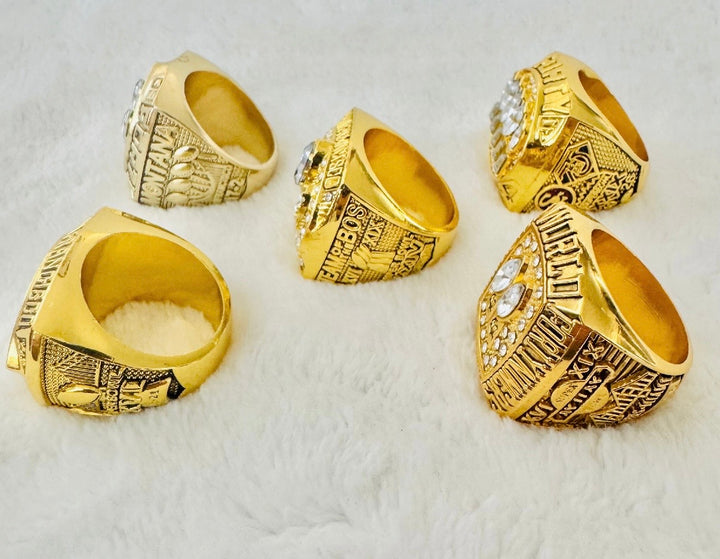 5 PCS San Francisco 49ers Championship Ring SET, US SHIP