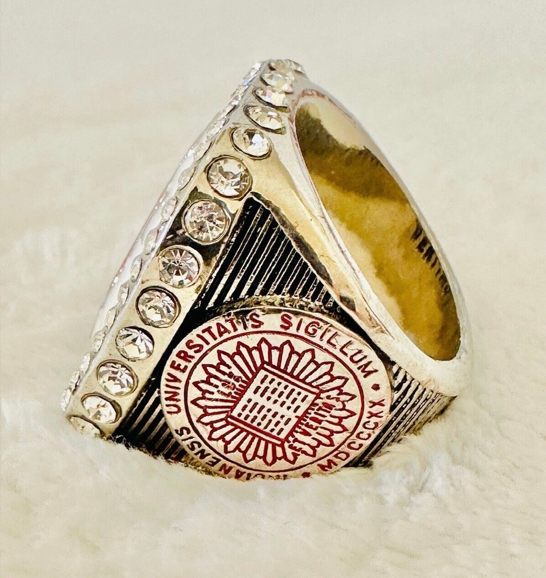INDIANA HOOSIERS Graduation University RING with box, US SHIP