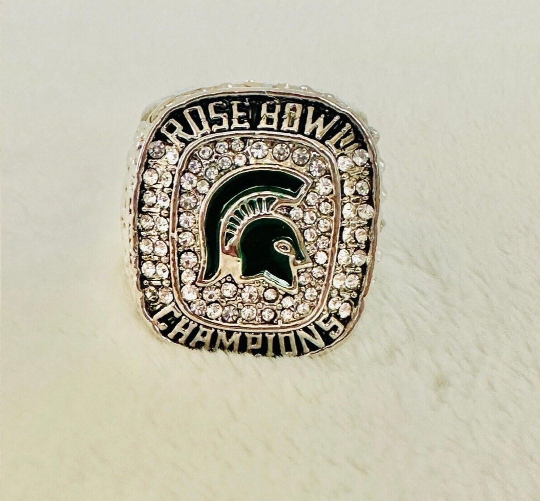 2013 Michigan State Spartans Rose Bowl Championship ring with box, US Ship