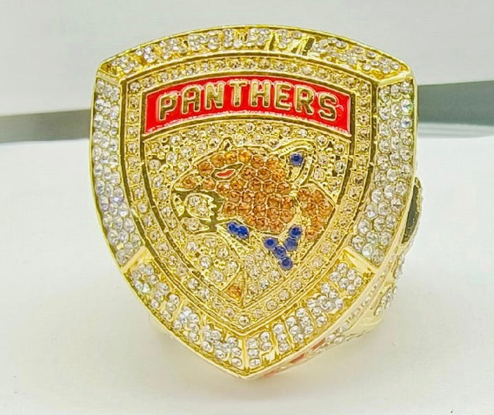 2024 Florida Panthers Stanley Cup Championship Ring with box, US SHIPPER players ring