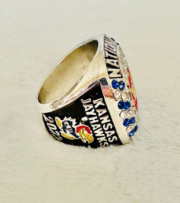 2022 Kansas Jayhawks Basketball National Championship Ring, US SHIP