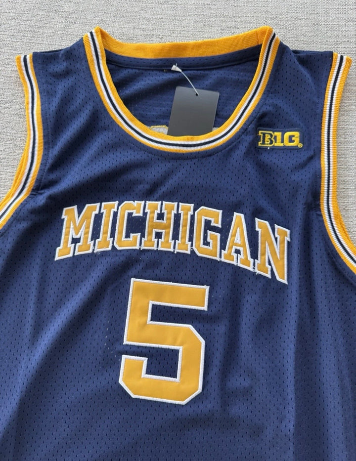 Michigan Wolverines Jalen Rose College Jersey 