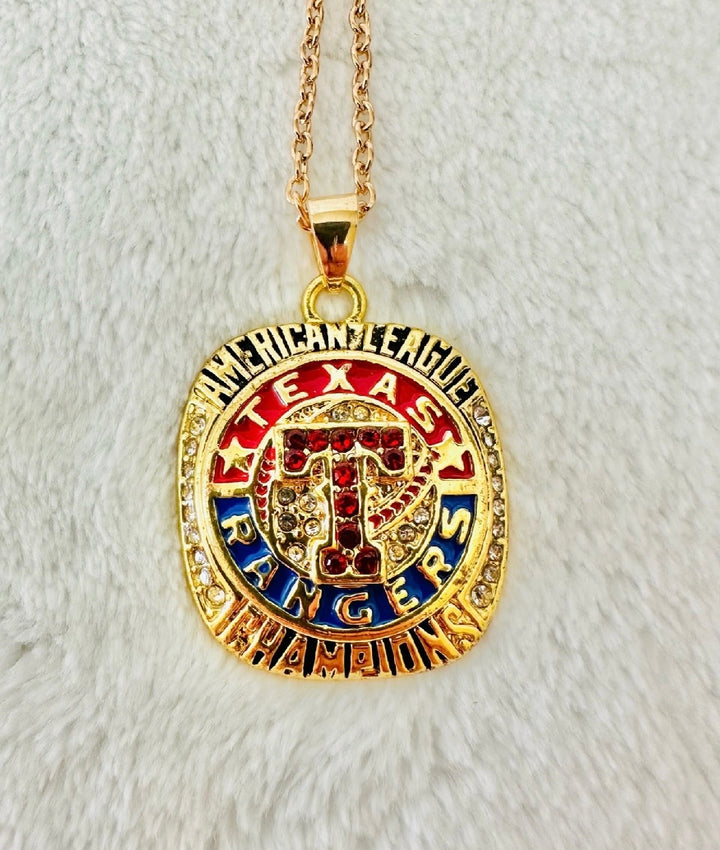 2011 TEXAS RANGERS American League Championship Pendant, 🇺🇸 SHIP