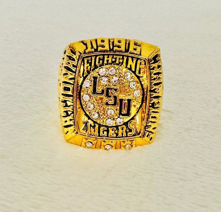1996 LSU Tigers National Championship Ring with box, US SHIP