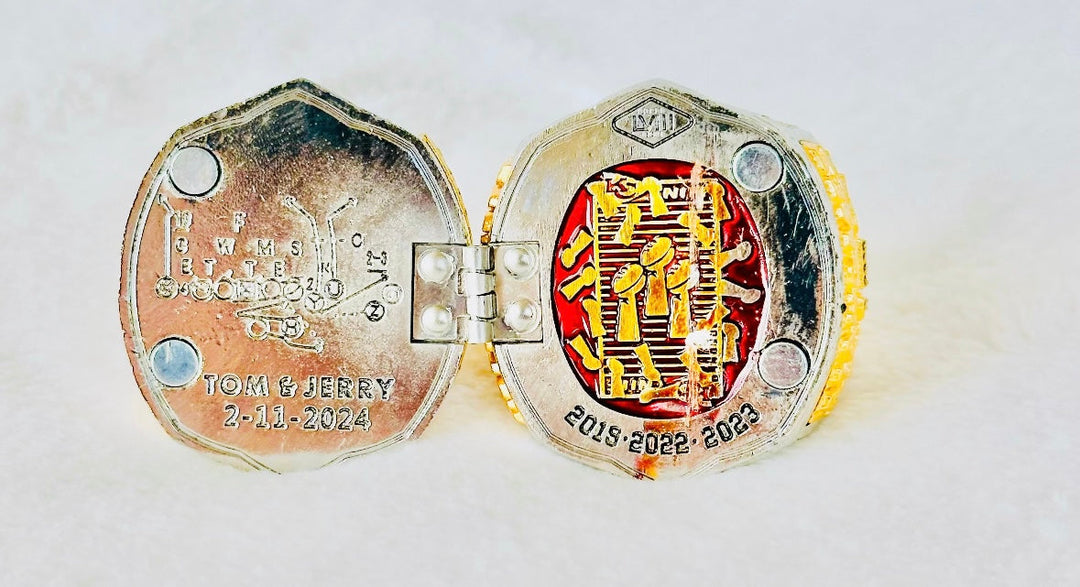 2024 Kansas City Chiefs Super Bowl Championship Ring, US SHIP - EB Sports Championship Rings