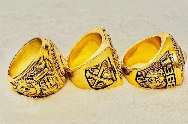 6 PCS Detroit Tigers World Series Championship Ring Set, 🇺🇸 SHIP