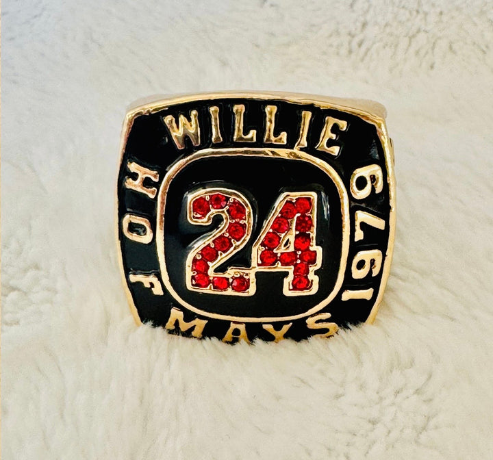 Willie Mays 1979 Hall-Of-Fame Legend Rare Vintage HOF Championship Ring