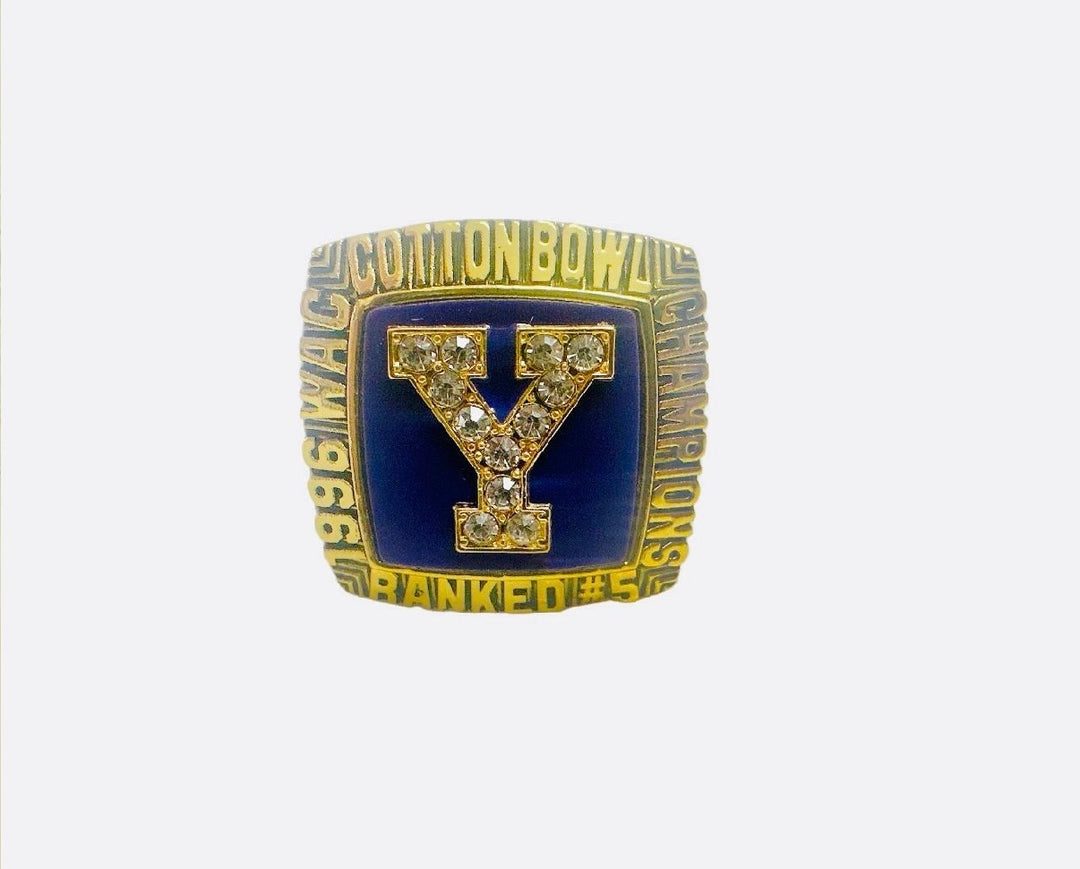 1996 BYU Cougars WAC and Cotton bowl Championship Ring