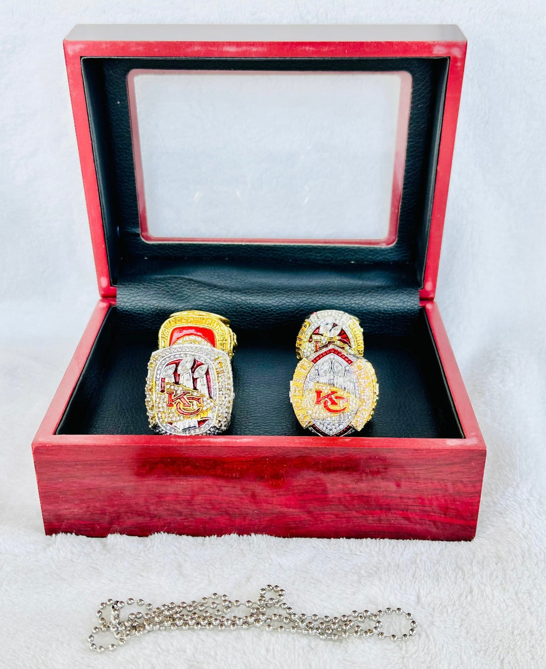 Kansas City Chiefs Ultimate Collection Championship Ring SET W Box,  SHIP - EB Sports Championship Rings