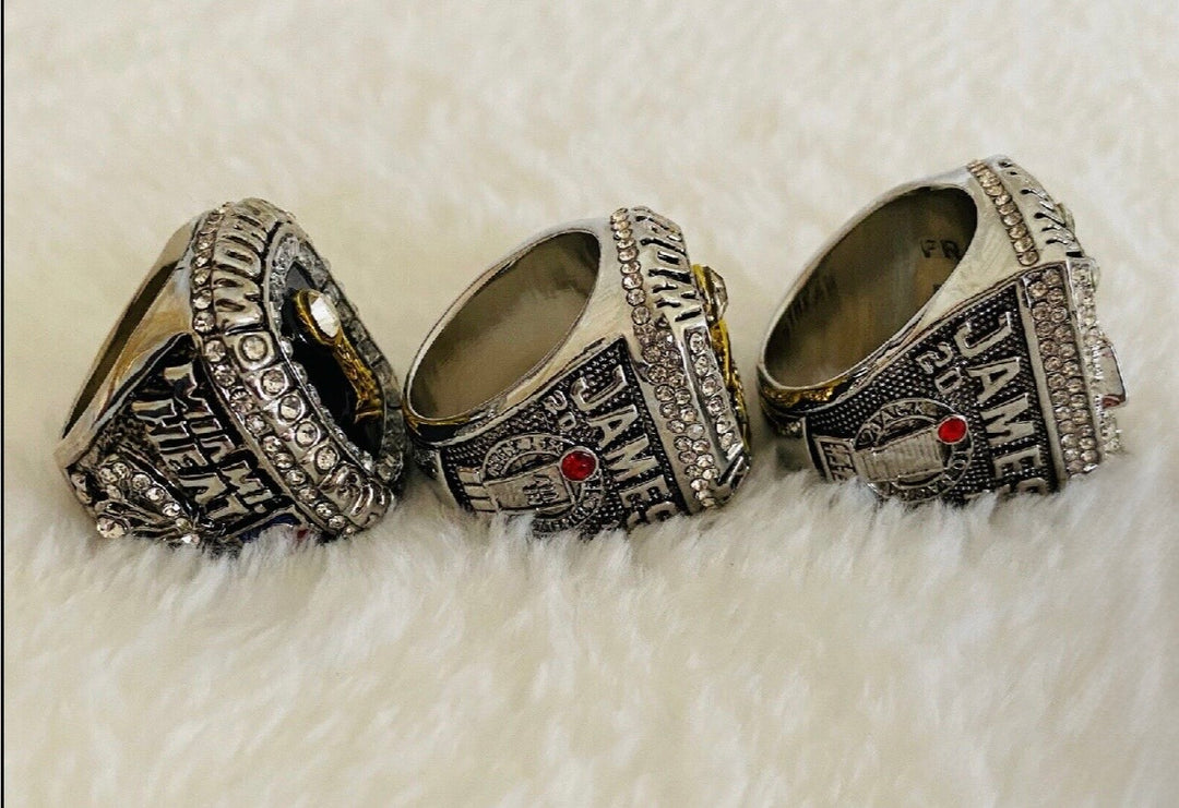 3 PCS Miami Heat Championship Complete Ring Set, US SHIP