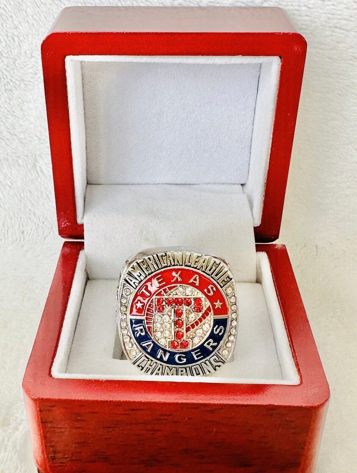 2011 TEXAS RANGERS American League Championship Ring with box, 🇺🇸 SHIP