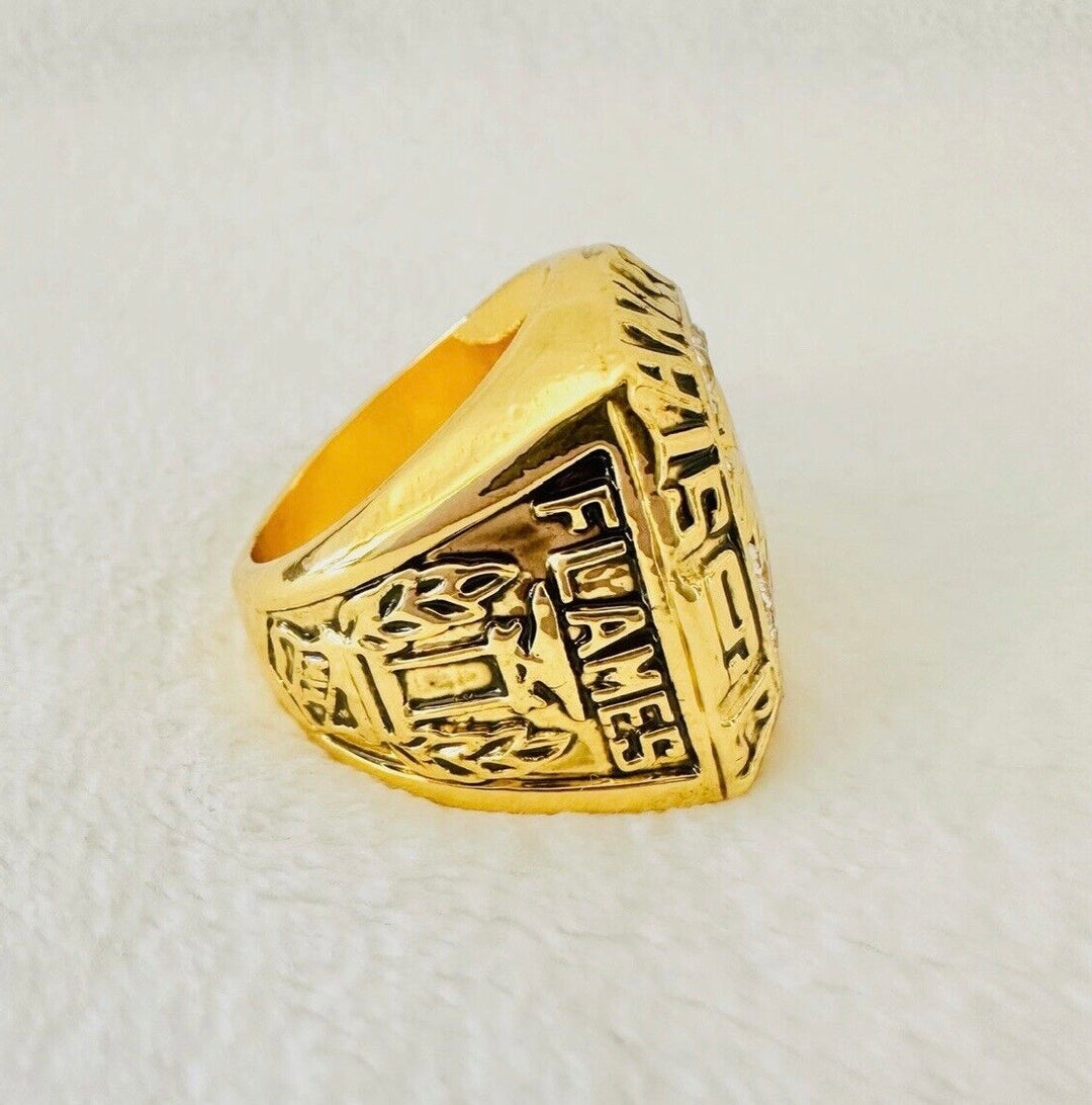 1989 Calgary Flames Stanley Cup Championship Ring, 🇺🇸 SHIP