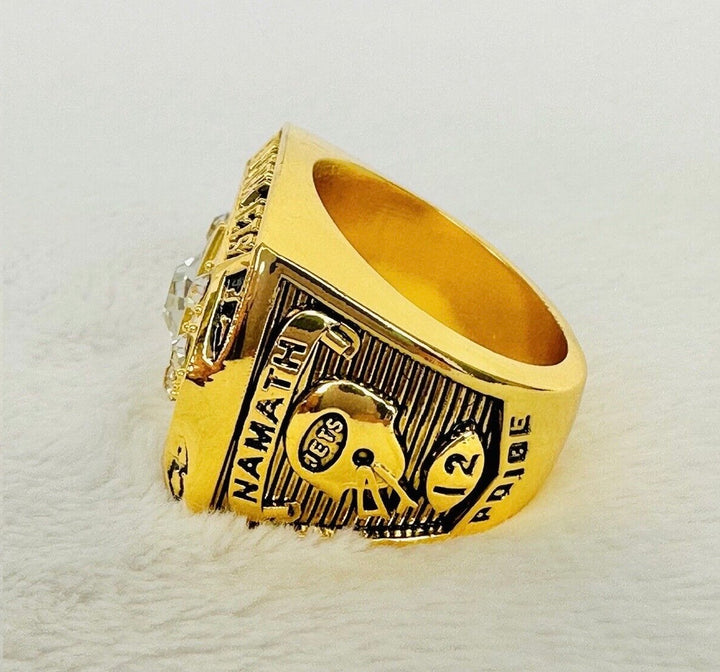 New York Jets 1968 Championship Ring, Namath, US SHIP