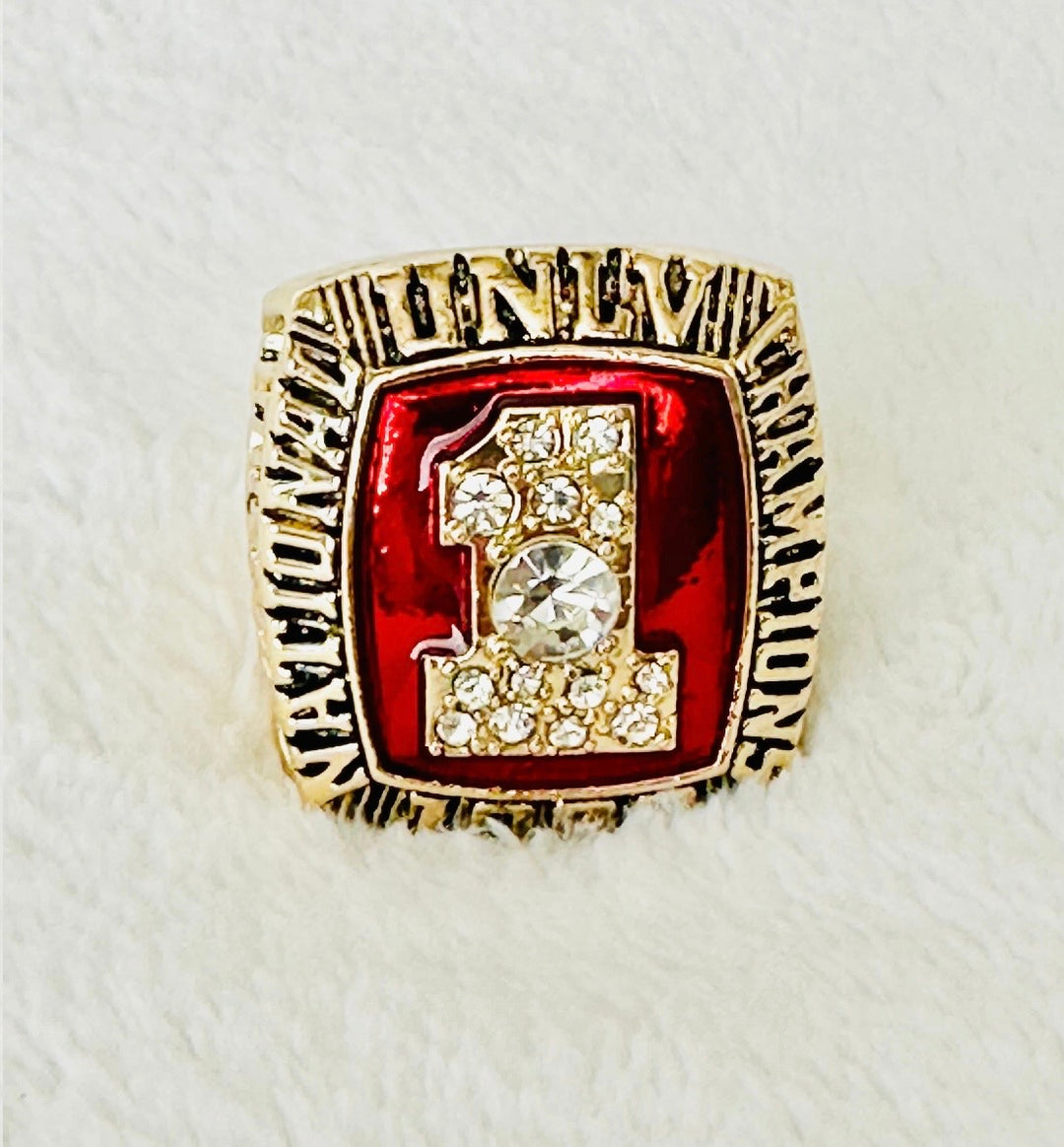 1990 UNLV Johnson Championship Ring, US SHIP