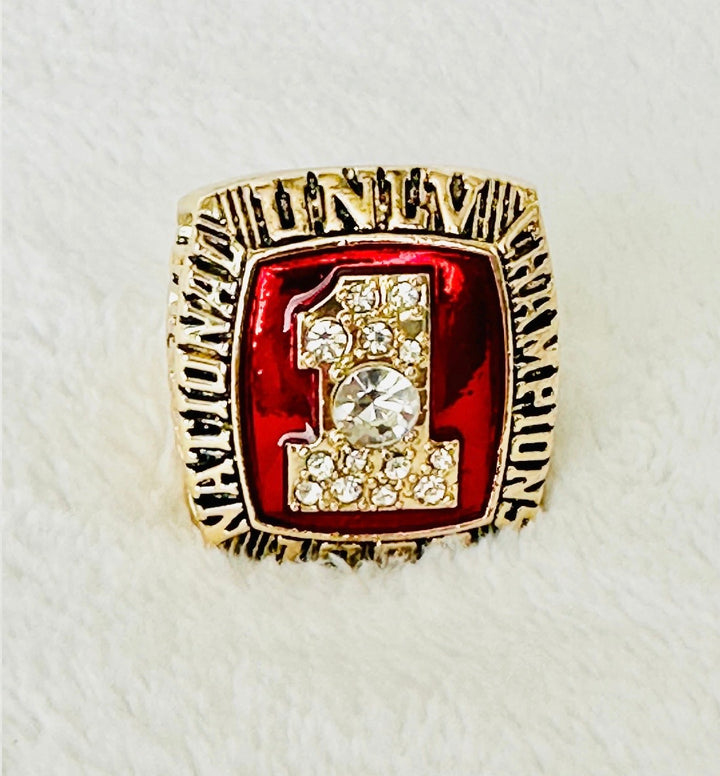 1990 UNLV Johnson Championship Ring, US SHIP