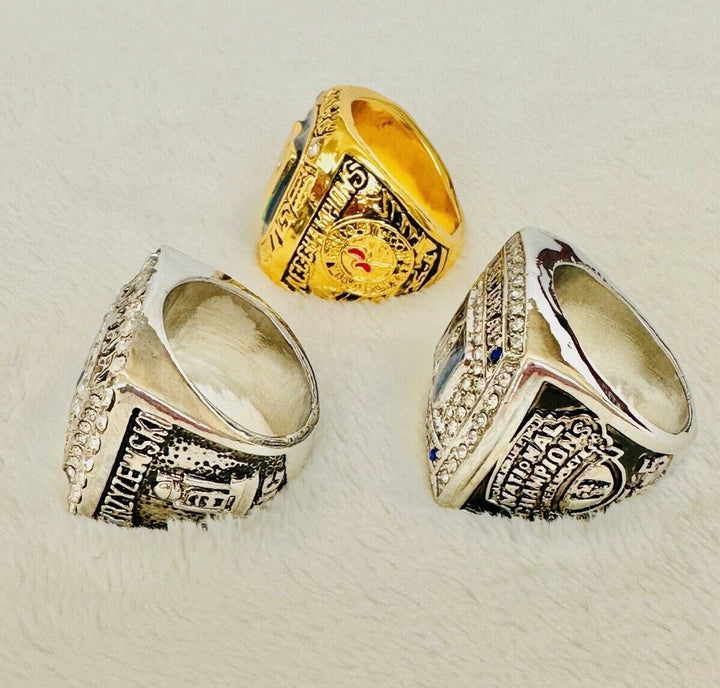 3 PCS Duke Blue Devils 2001-2015 National Champions Ring complete set with box, US SHIP
