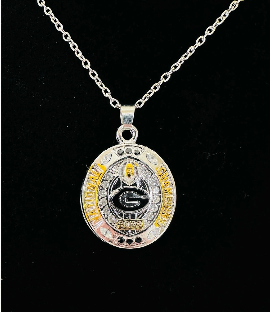 2022 Georgia Bulldogs Rose Bowl Championship Pendant