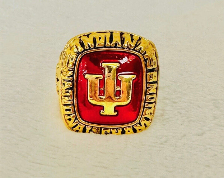 1976 INDIANA HOOSIERS CHAMPIONSHIP RING with box, US SHIP