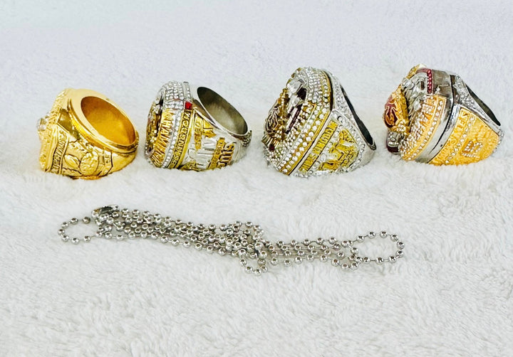 Kansas City Chiefs Super Bowl Championship Ring Set, US SHIP - EB Sports Championship Rings