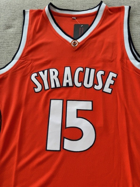 Stitched Syracuse Orangeman Carmello Anthony college jersey 