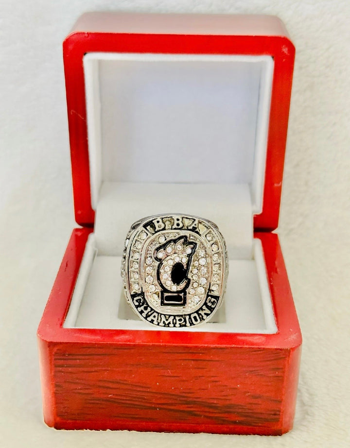 Cincinnati Bearcats College Basketball Big East Championship Ring with box
