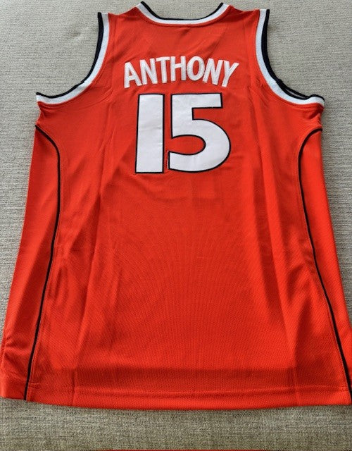 Stitched Syracuse Orangeman Carmelo Anthony college basketball jersey 