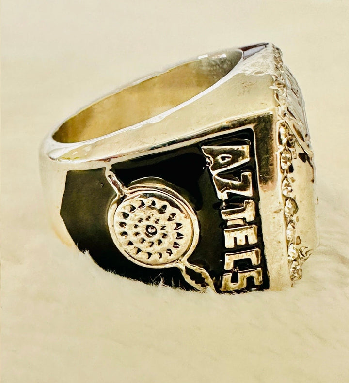 2012 San Diego State Aztecs Mountain West Championship Ring with box