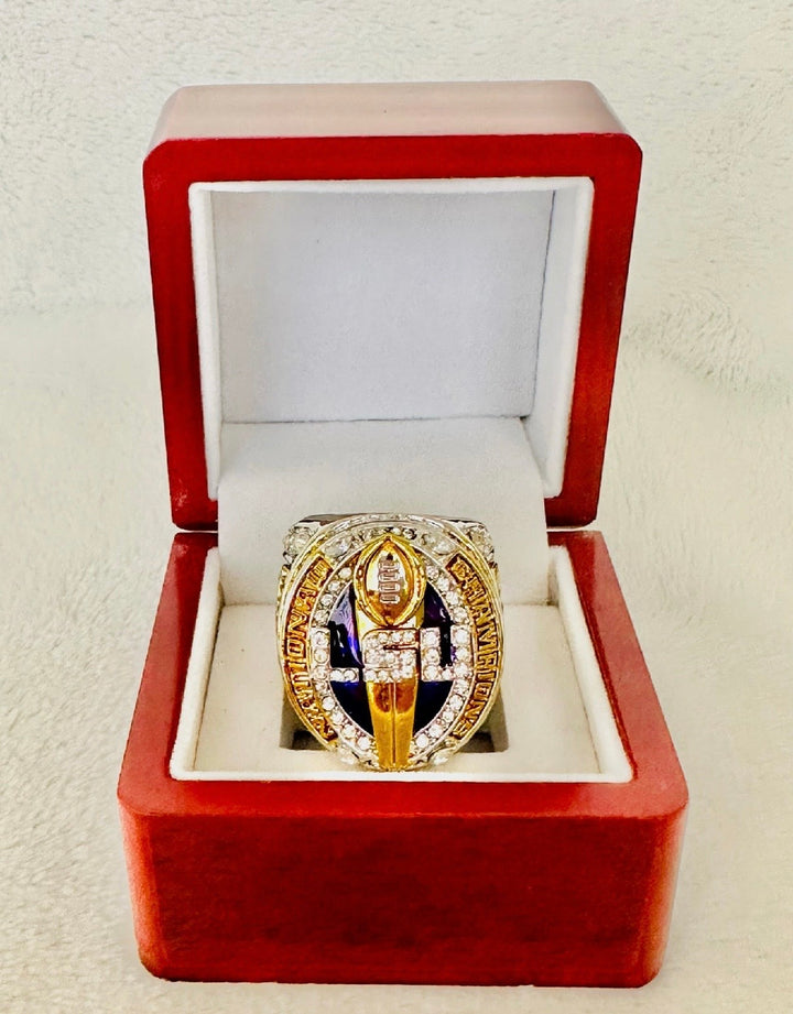 2019 LSU Tigers National Championship Ring with box, US SHIP
