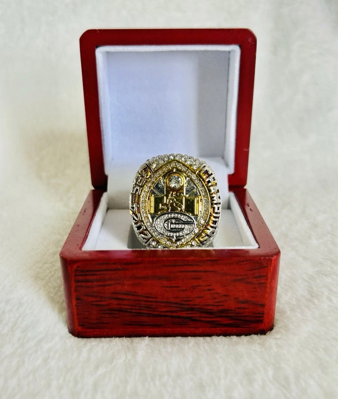 Georgia Bulldogs 2024 SEC Championship Ring With Box