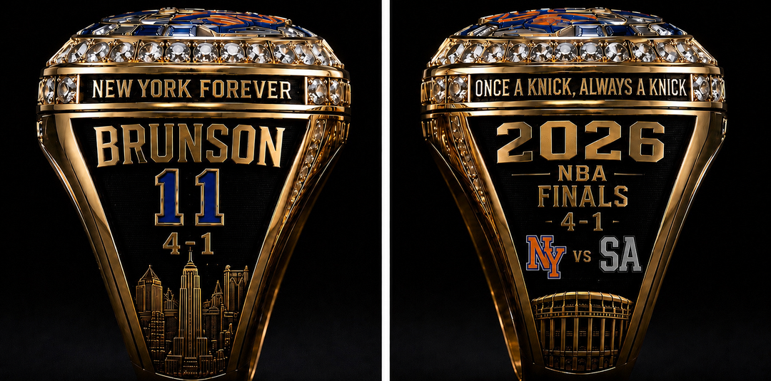 2026 Knicks Championship ring, size 11, ships 5 July
