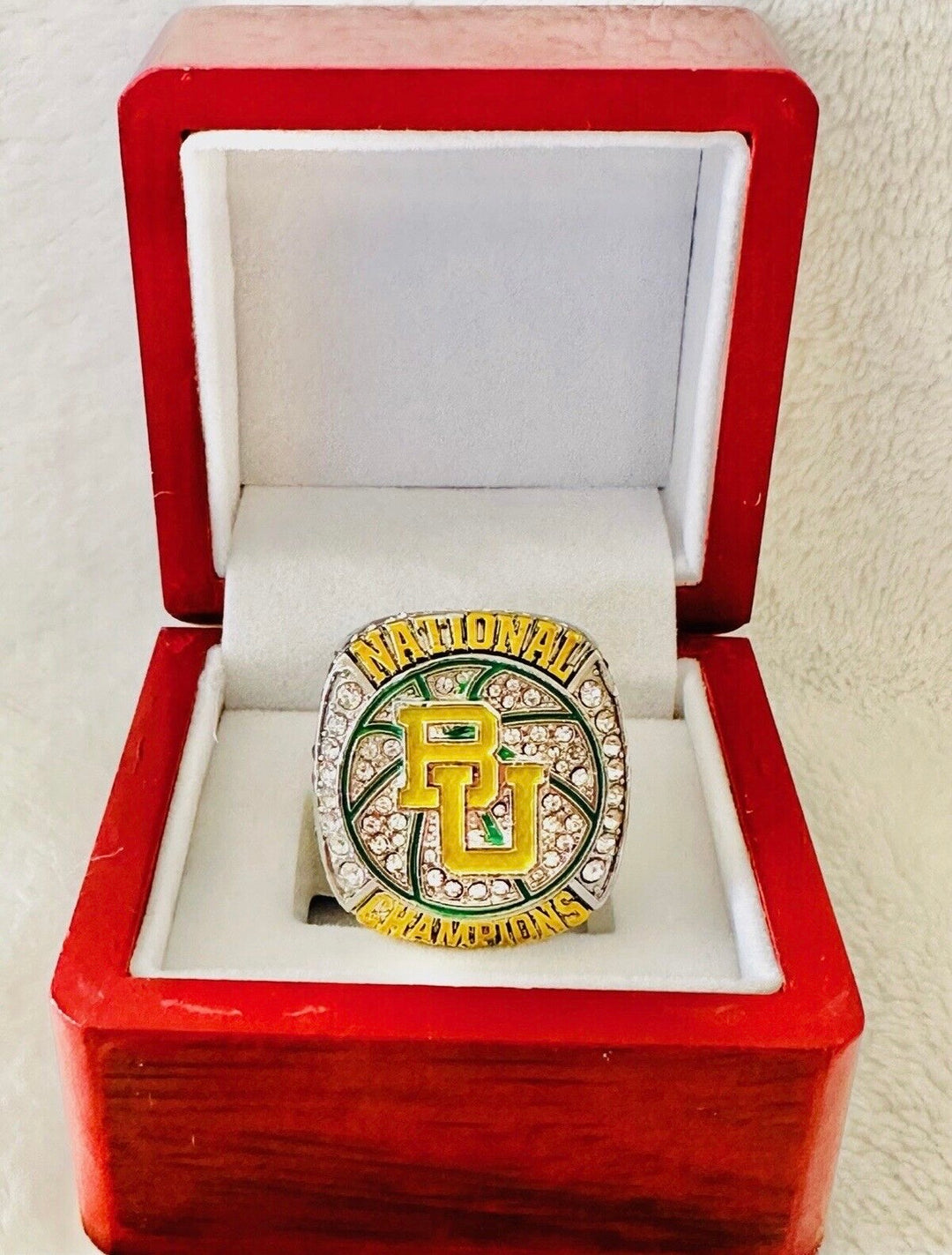 2021 Baylor Bears Championship Display fan Ring with box, US SHIP