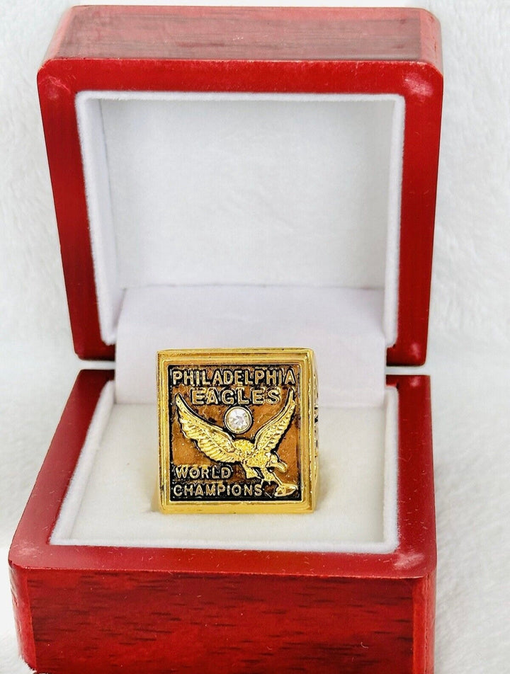 Philadelphia Eagles 1949 SB Championship Ring with box, USA Seller - EB Sports Championship Rings