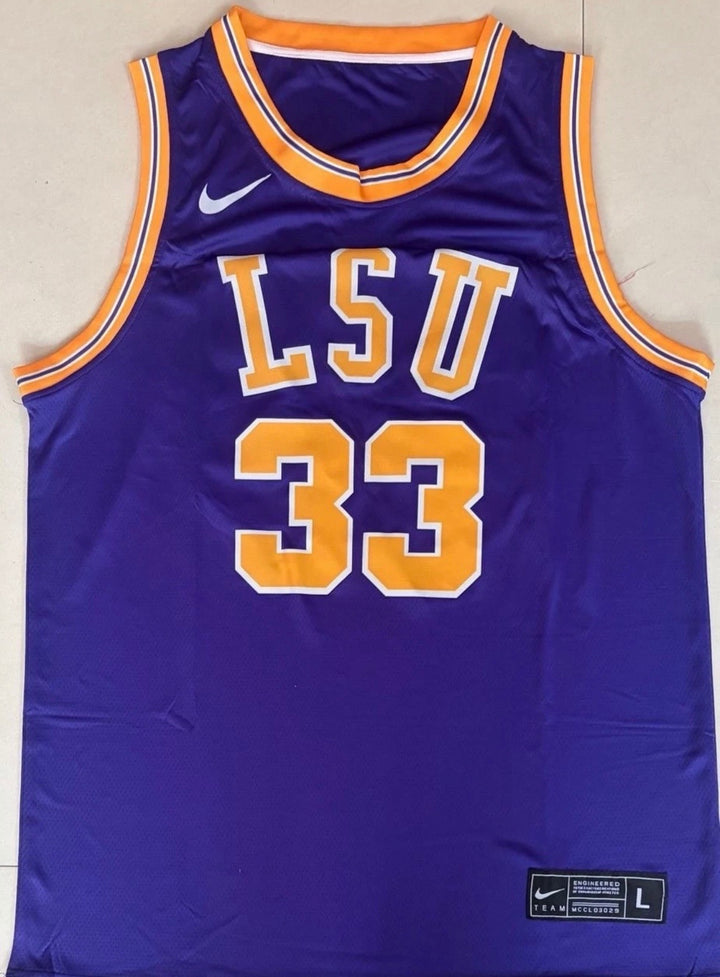 Shaquille O Neal LSU Tigers Mens Stitched College Jersey Purple