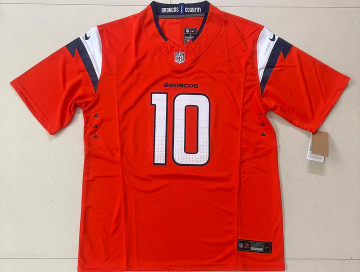 Orange Denver Broncos Bo Nix 
