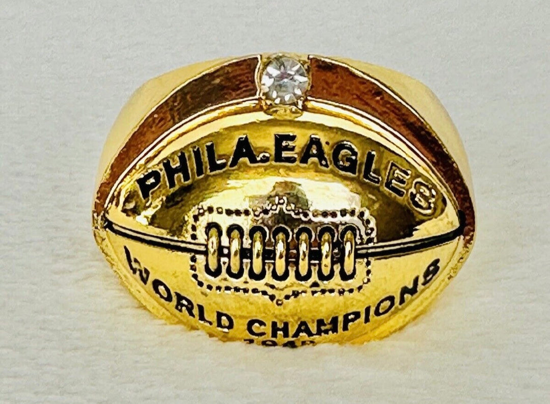 Philadelphia Eagles 1948 SB Championship Ring with box, USA Seller - EB Sports Championship Rings