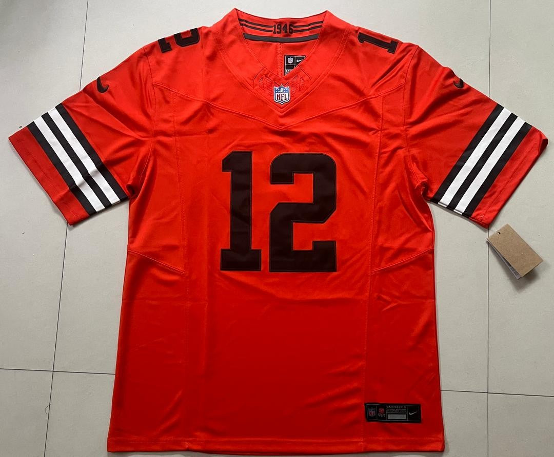 Schedeur Sanders Cleveland Browns Jersey, Carry L and XL - EB Sports Memorabilia