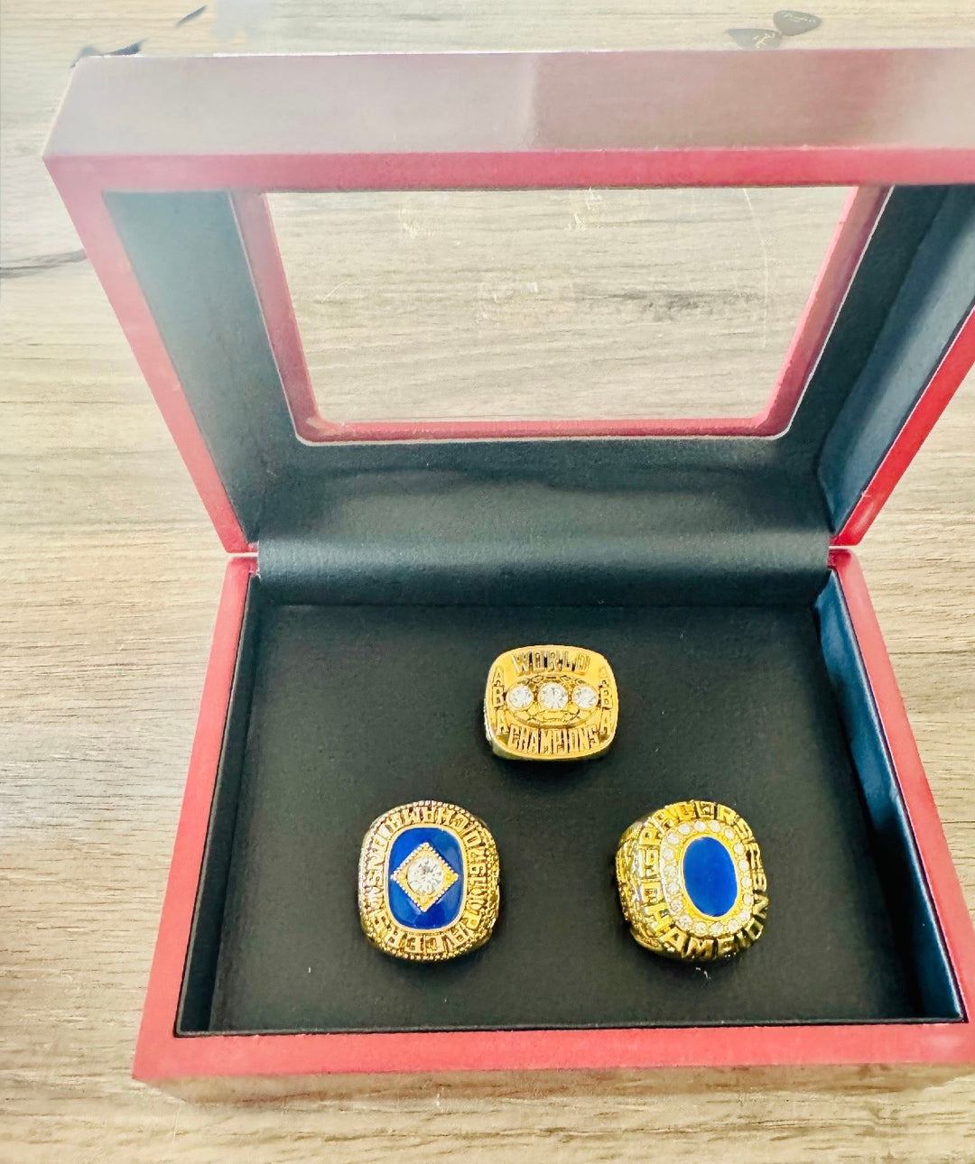 1970/72/73 Indiana Pacers ABA World Championship Ring Set with box, 🇺🇸 SHIP