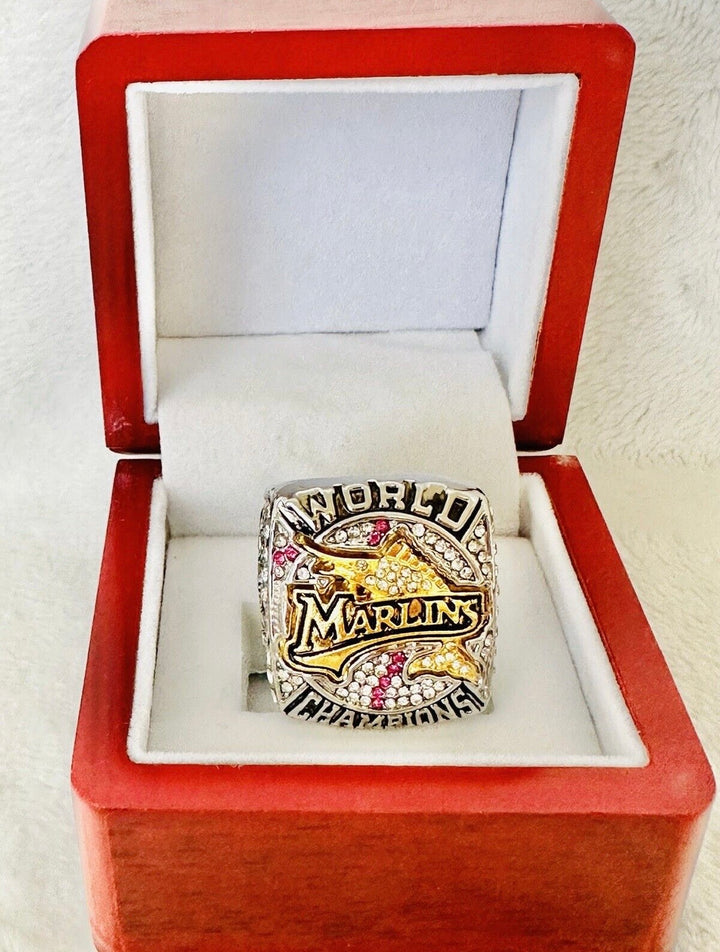 2003 Florida Marlins World Series championship ring with box, US SHIP