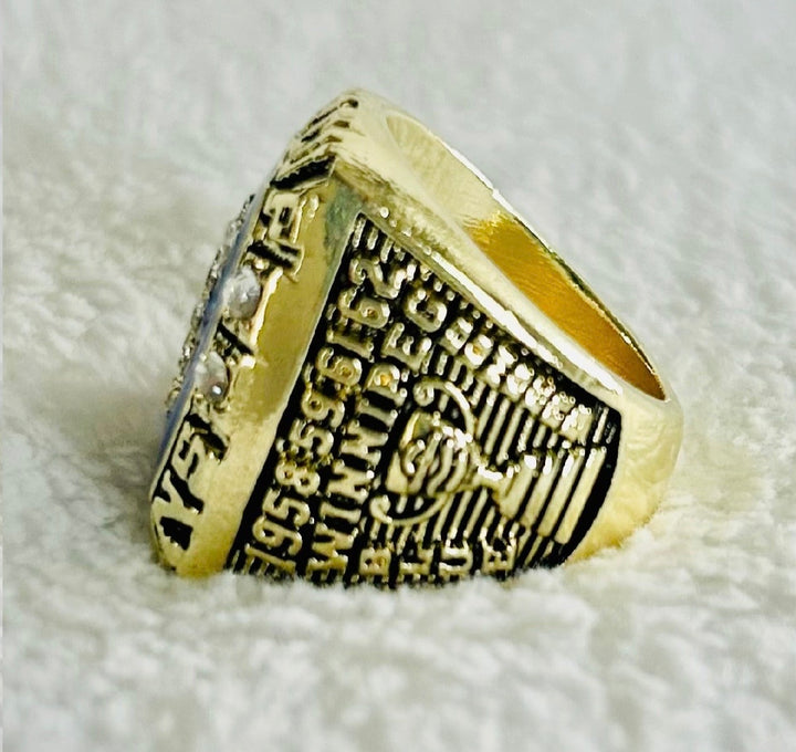 1962 Grey Cup Champions Ring with box, Winnipeg Blue Bombers, Canadian Football