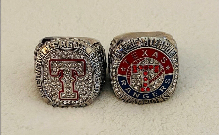 2 PCS TEXAS RANGERS 2010/11 American League Championship Ring, 🇺🇸 SHIP