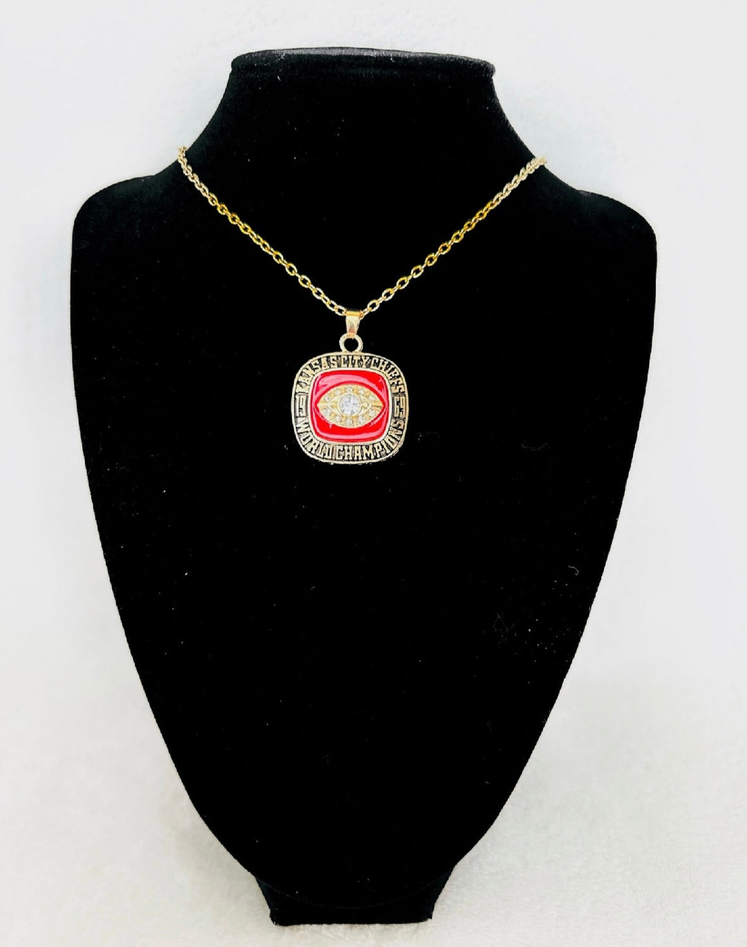 1969 Kansas City Chiefs Super Bowl Championship Pendant W box, US SHIP - EB Sports Championship Rings