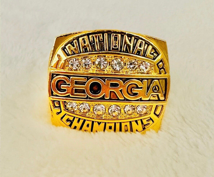 1980 Georgia Bulldogs National Championship Ring, US SHIP