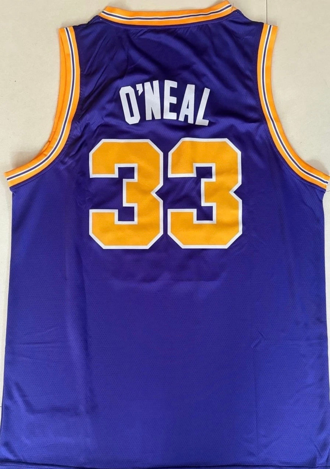 Shaquille O Neal LSU Tigers Mens Stitched College Jersey Purple