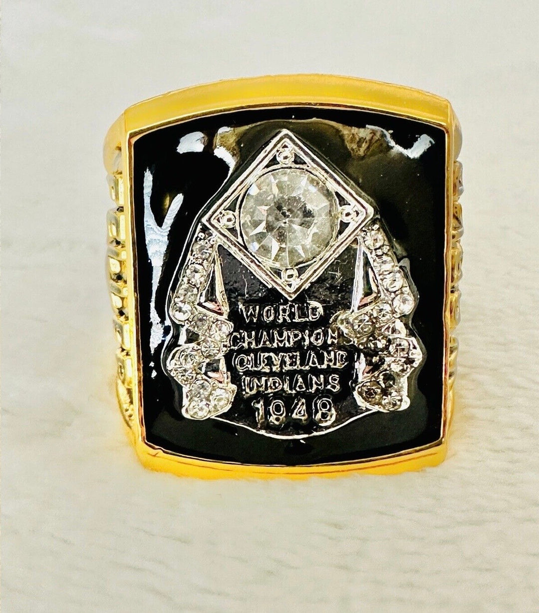1948 Cleveland Indians World Series Championship Ring with box, 🇺🇸 SHIP