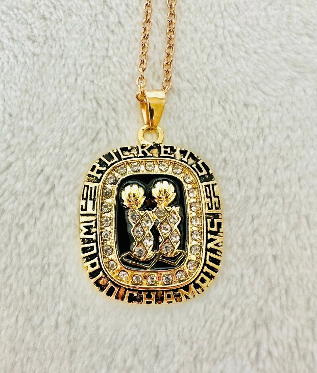 1995 Houston Rockets NBA Championship Pendant, 🇺🇸 SHIP